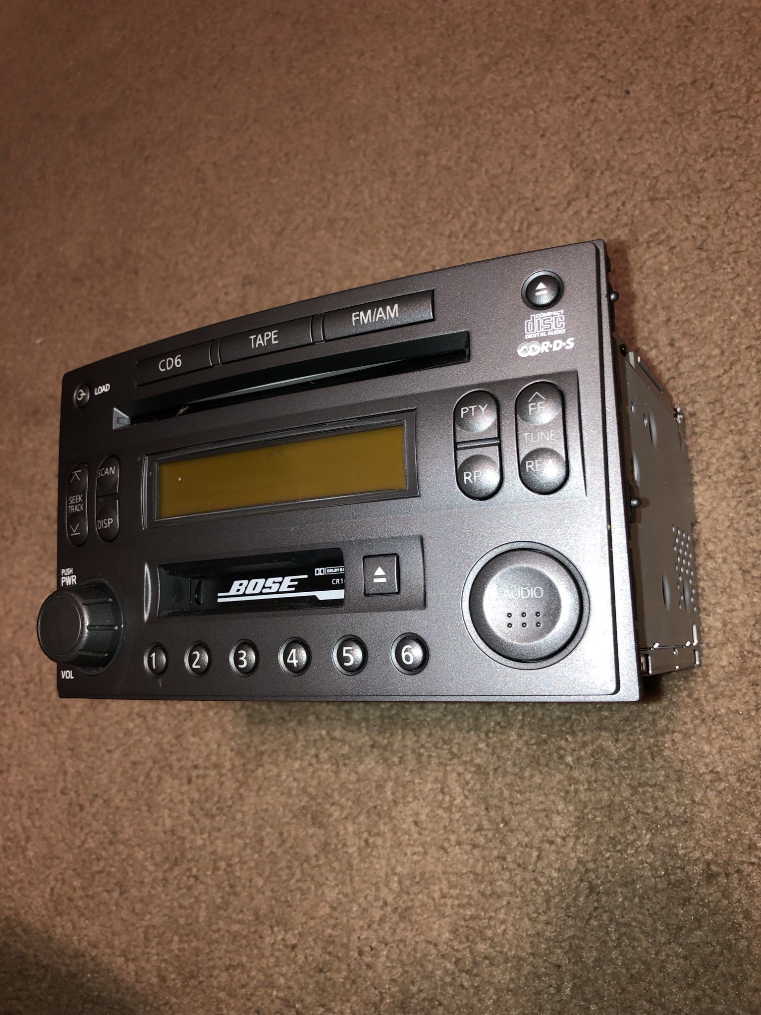 Nissan 350z BOSE radio