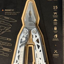 Gerber Suspension-NXT Multi-Tool – 15 Tools Compact Pocket Design
