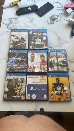 PS4 games