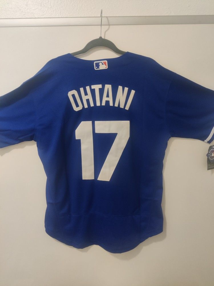 New Men's Dodgers Ohtani Blue Jerseys Stitched