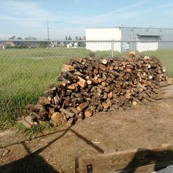 Truckload of almond firewood free delivery