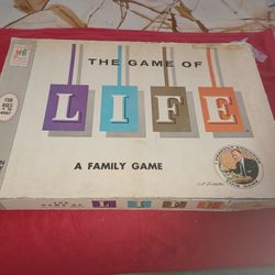 Milton Bradley Game Of Life 1st edition 1960 $150obo 