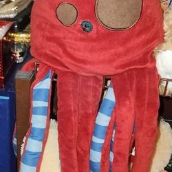 CIRCO PIRATE ADVENTURE OCTOPUS SEA SHIP OCEAN NAUTICAL PLUSH PILLOW STUFFED ANIMAL