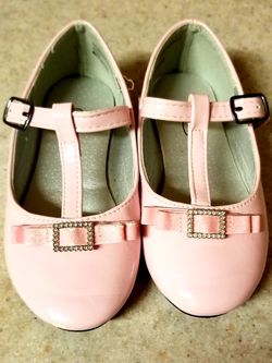 Toddler Girls Bubblegum Pink Patent Leather Shoes
