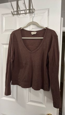 Brown long sleeve