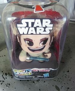 Star Wars Collectible With Button On Top To Change Faces Spins Around Every Time You Press The Button
