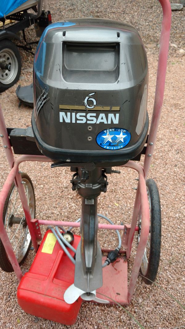 Nissan 6 HP short shaft outboard for Sale in Mesa, AZ - OfferUp