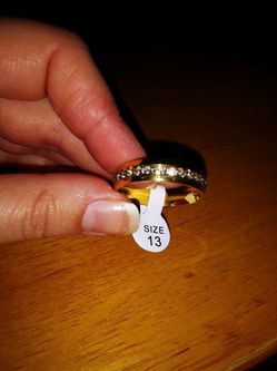 Size 13 steel ring excellent quality