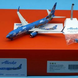 Alaska Airlines Model Airplane