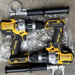 Dewalt Xr Power Detect 1/2 Hammer Drills   