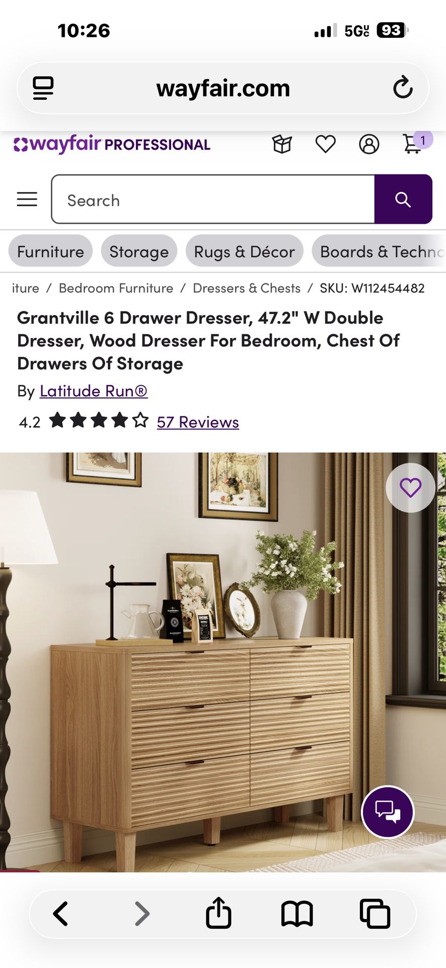 Dresser Brand New In Box