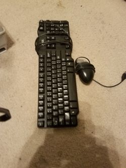 Keyboard and mouse combo