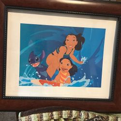 Disney Lithograph LILO & Stitch