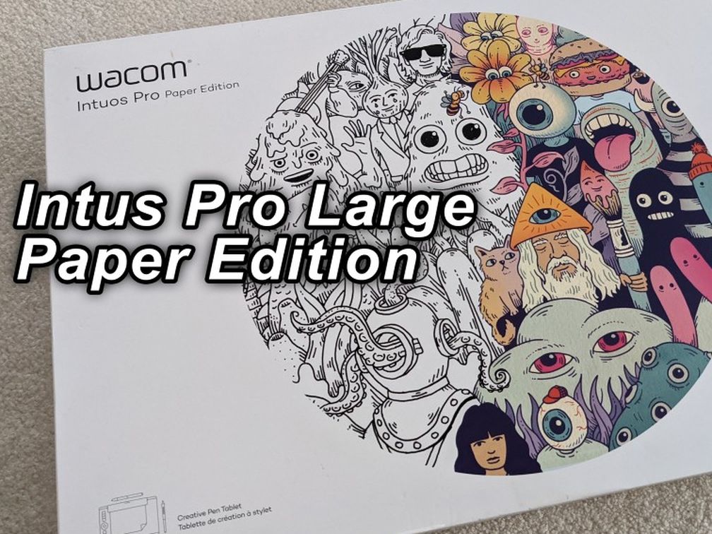 Wacom Intuos Pro Large Paper Edition drawing tablet