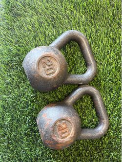 Kettlebells/weights