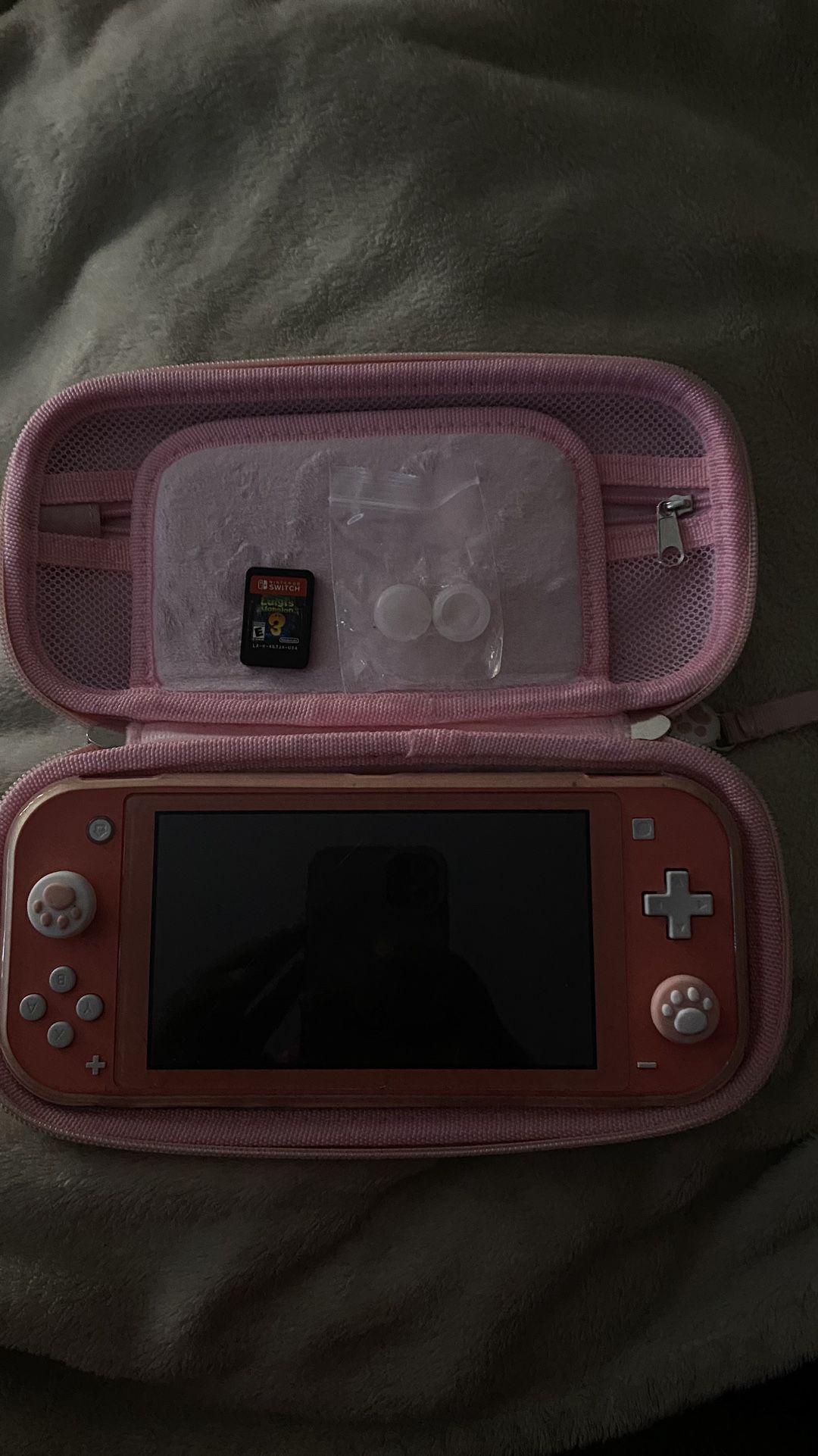 Coral Pink Nintendo Switch
