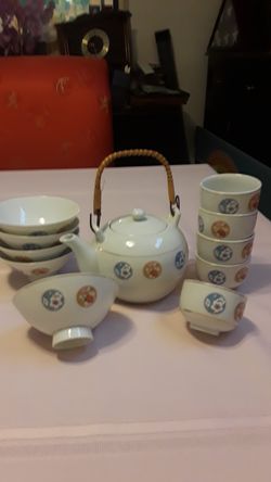 Oriental Tea Set