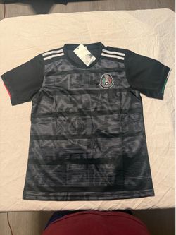 Black Mexico kids jersey