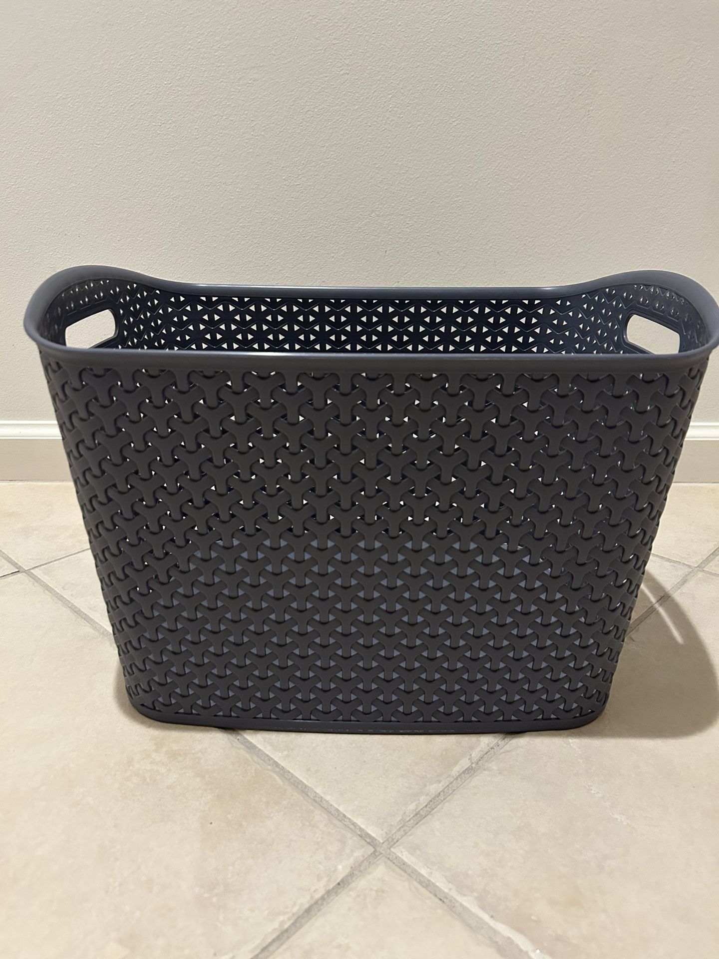 4 Storage baskets blue(Room Essentials 12x16x11)