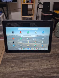 Lenovo 300e touchscreen Chromebook 81H0 11.6-inch convertible 2-in-1 laptop and tablet computer