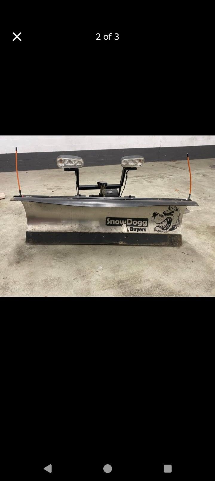 Jeep 6.8 Plow Jk Snow Dogg Stainless
