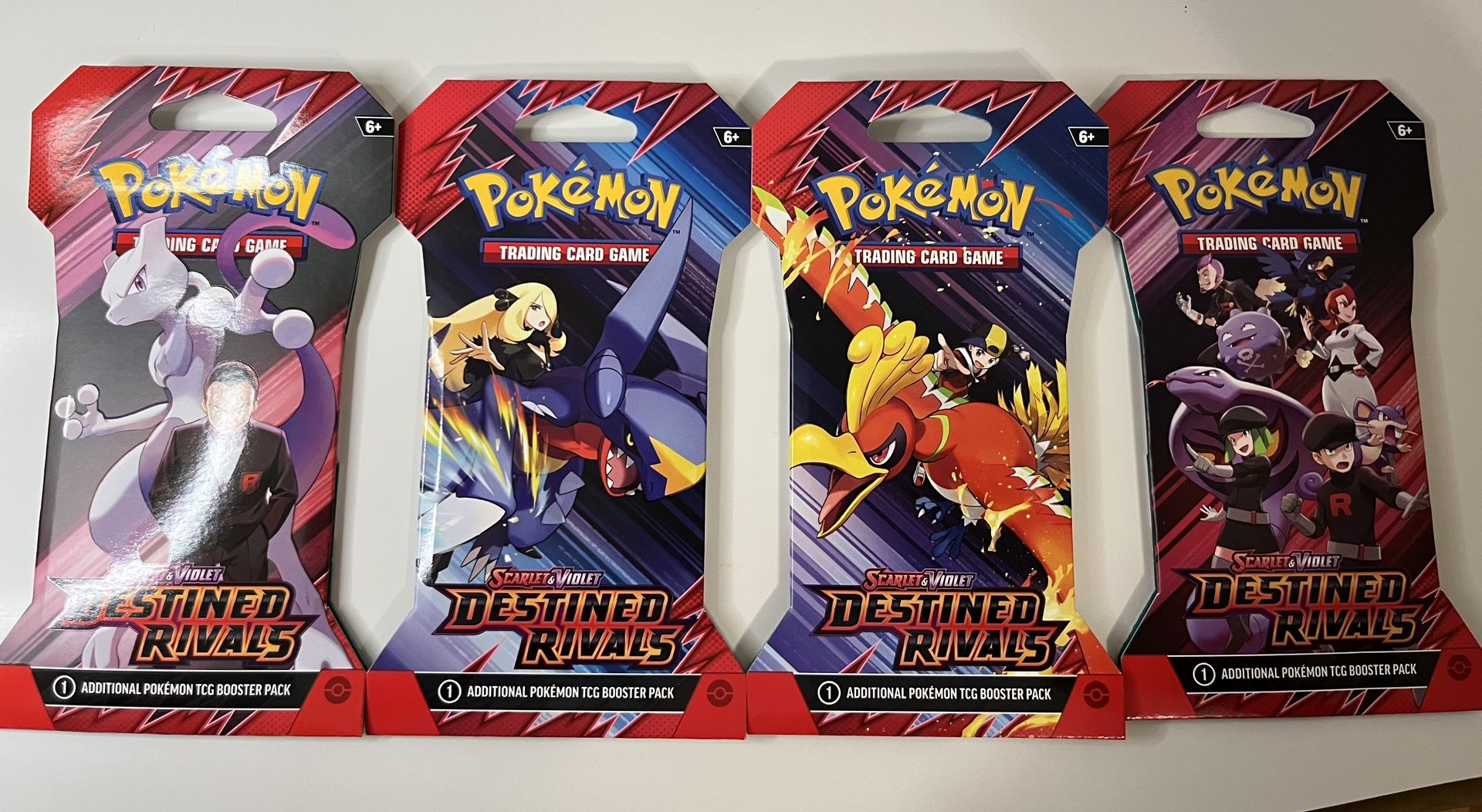 Destined Rivals Sleeved Booster Packs