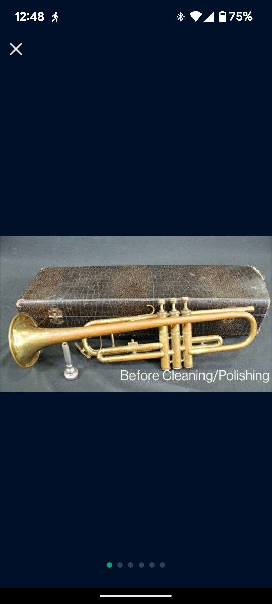 Vintage Bohland & Fuchs Trumpet