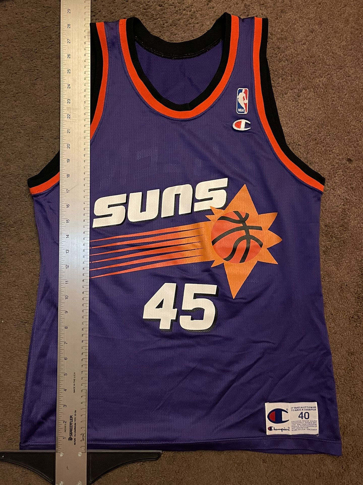 Vintage Suns Champion Jersey Sz M