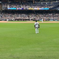 2 Tickets Padres Game Saturday Opening Weekend. Front Row Left Field 