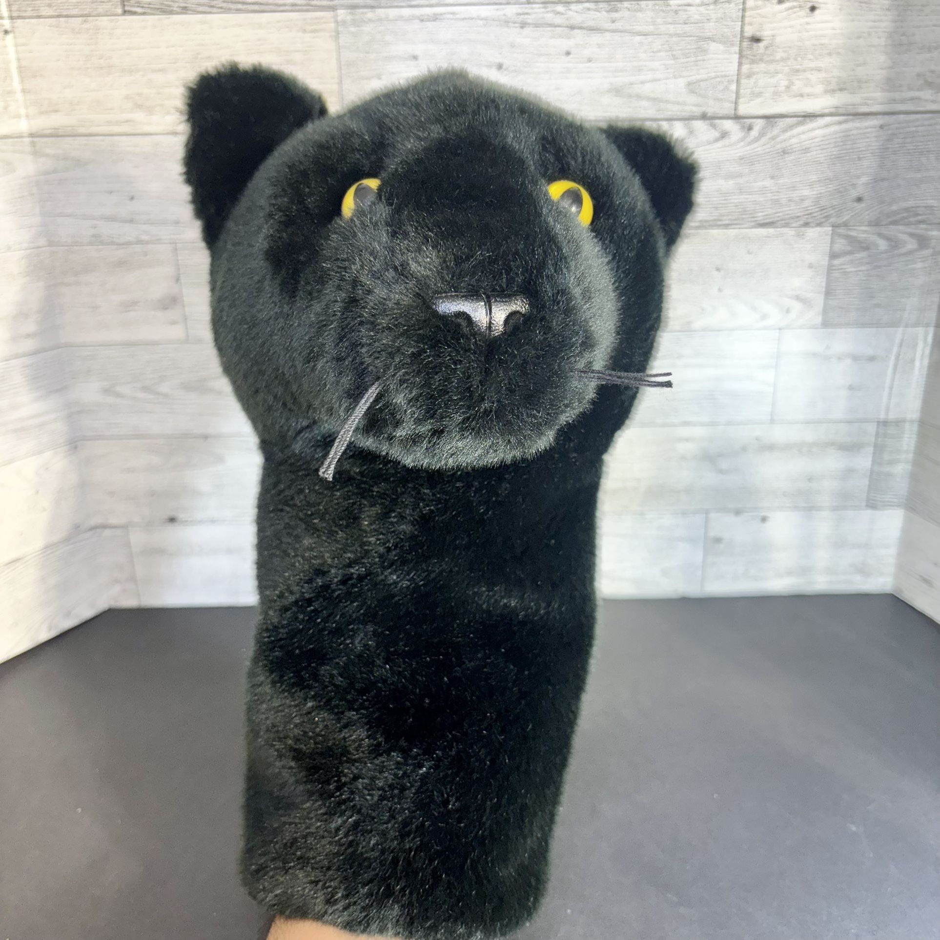 Daphne Black Panther Driver Fairway Wood Head Cover Black Cat Daphne's Headcover