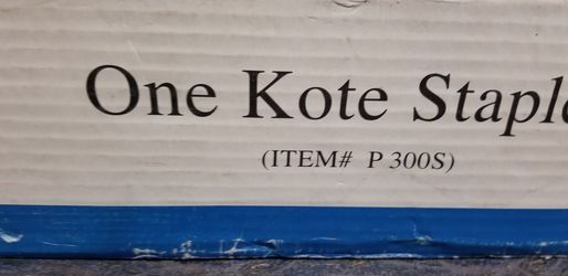 One Kote Staples 15/16 Crown x 1-3/4. Leg - Galvanized Box Count 5M