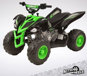 Yamaha Raptor 12V ATV Ride-on, Ages 3+, Speeds Up to 5 MPH, Includes Battery and Charger BRAND NEW IN BOX