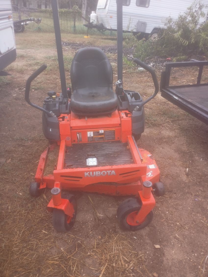 Kubota Zero Turn 42 In Deck