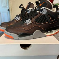 Jordan 4 Black Starfish Women's Size 6
