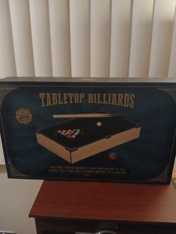 Tabletop Billiards Set