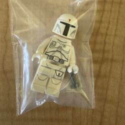 Lego Star Wars MINIFIGURE Lot White Boba Fett 