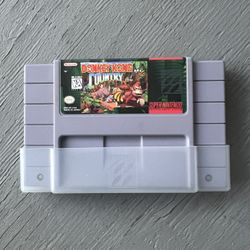 Donkey Kong Country (Super Nintendo SNES, 1994) Authentic