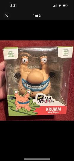 CultureFly Aaahh!!! Real Monsters Krumm Vinyl Figure Cartoon & TV Character