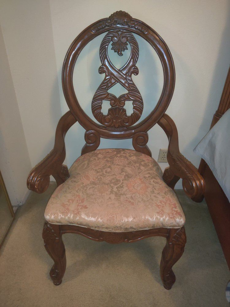 Arm Chair - Antique, Solid Wood 2 Available 