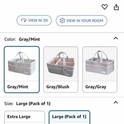 Lily Miles Diaper Caddy 