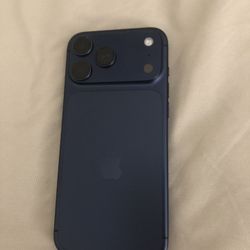 Apple iPhone 17 Pro Max Blue Unlocked Perfect Shape 