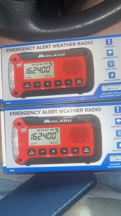 OfferUp Post: Midland ER50 Emergency Weather Radios (Brand New)
