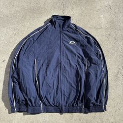 Balenciaga Blue Track Jacket Size Small And Medium Fit Like Medium And Large Measurements In Picture 