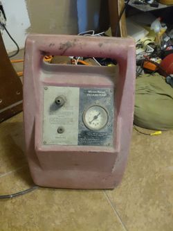 HVACR coolant recovery and vacuum pump (Fluoro Tech Fluoromizer, oilless)