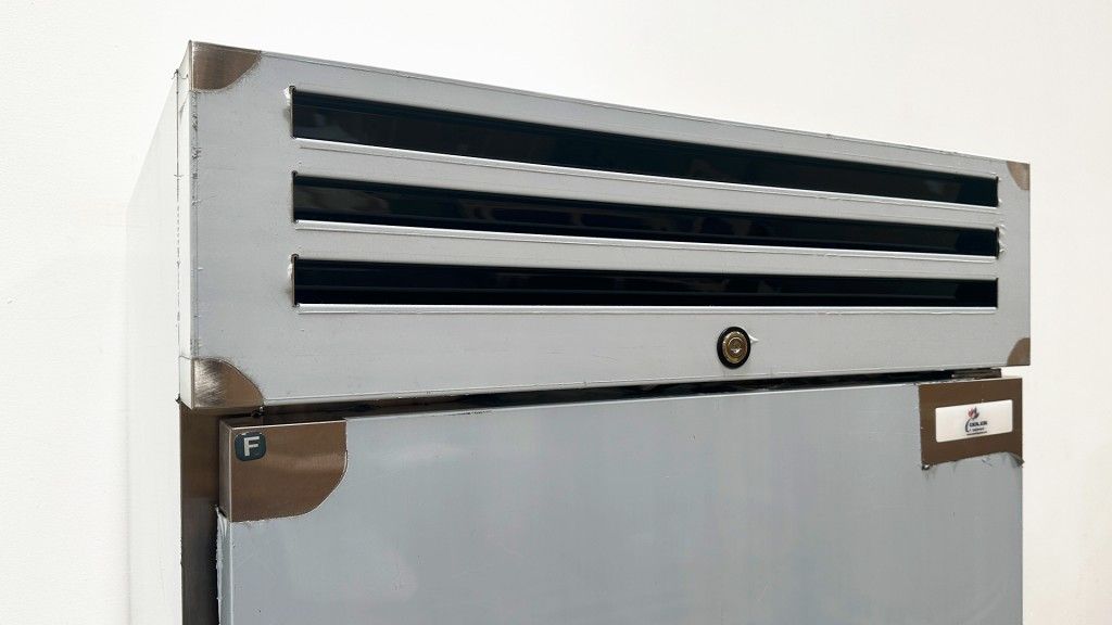 NSF Reach In One Door Freezer SS interior AKF 07381