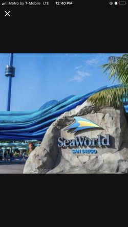 SeaWorld Ticket