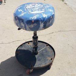 Mechanic Rolling Stool Seat 