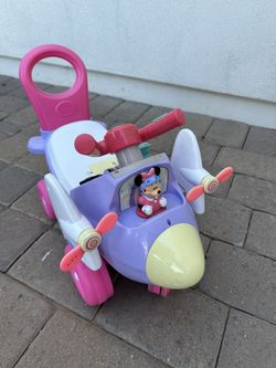 Minnie Mouse Plane Kids Ride On