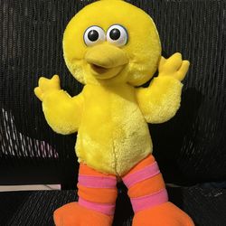 1996 Tyco Tickle Me Big Bird Sesame Street Plush Toy Electronic Laughs & Shakes