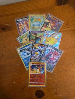 10-Card Pokemon Lot (selling together only)